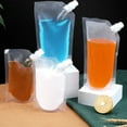 thumbnail image 5 of Plastic Flasks For Liquor,Drink Pouches For Adults,Concealable And Reusable Cruise Alcohol Flask, 5 of 5
