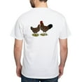 thumbnail image 2 of CafePress - Speckled Sussex Chickens White T Shirt - Men's Classic T-Shirts, 2 of 5