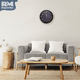 thumbnail image 4 of Reloj Análogo de Pared Plástico Diseño Tela azul, 4 of 9