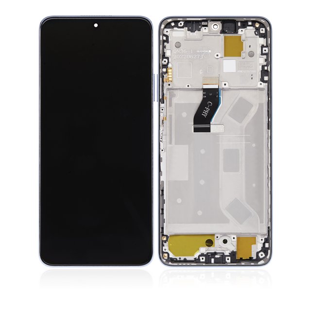 Assemblage LCD de Remplacement avec Cadre Compatible avec Huawei Nova Y90 (Reconditionné) (Bleu Cristal)