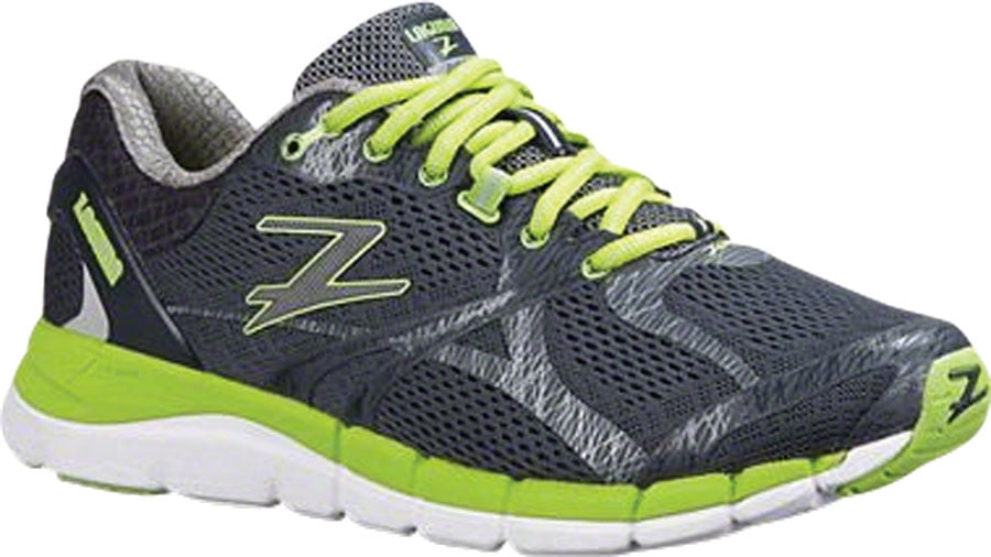 Zoot Laguna Men's Run Shoe: Pewter/Dark Gray/Spring Green, US 12.5