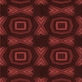 thumbnail image 1 of Ahgly Company Indoor Square Patterned Chocolate Brown Area Rugs, 4' Square, 1 of 6