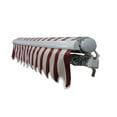 thumbnail image 3 of ALEKO Retractable Home Patio Canopy Awning 8x6.5 ft, Multi Striped Red Color, 3 of 3