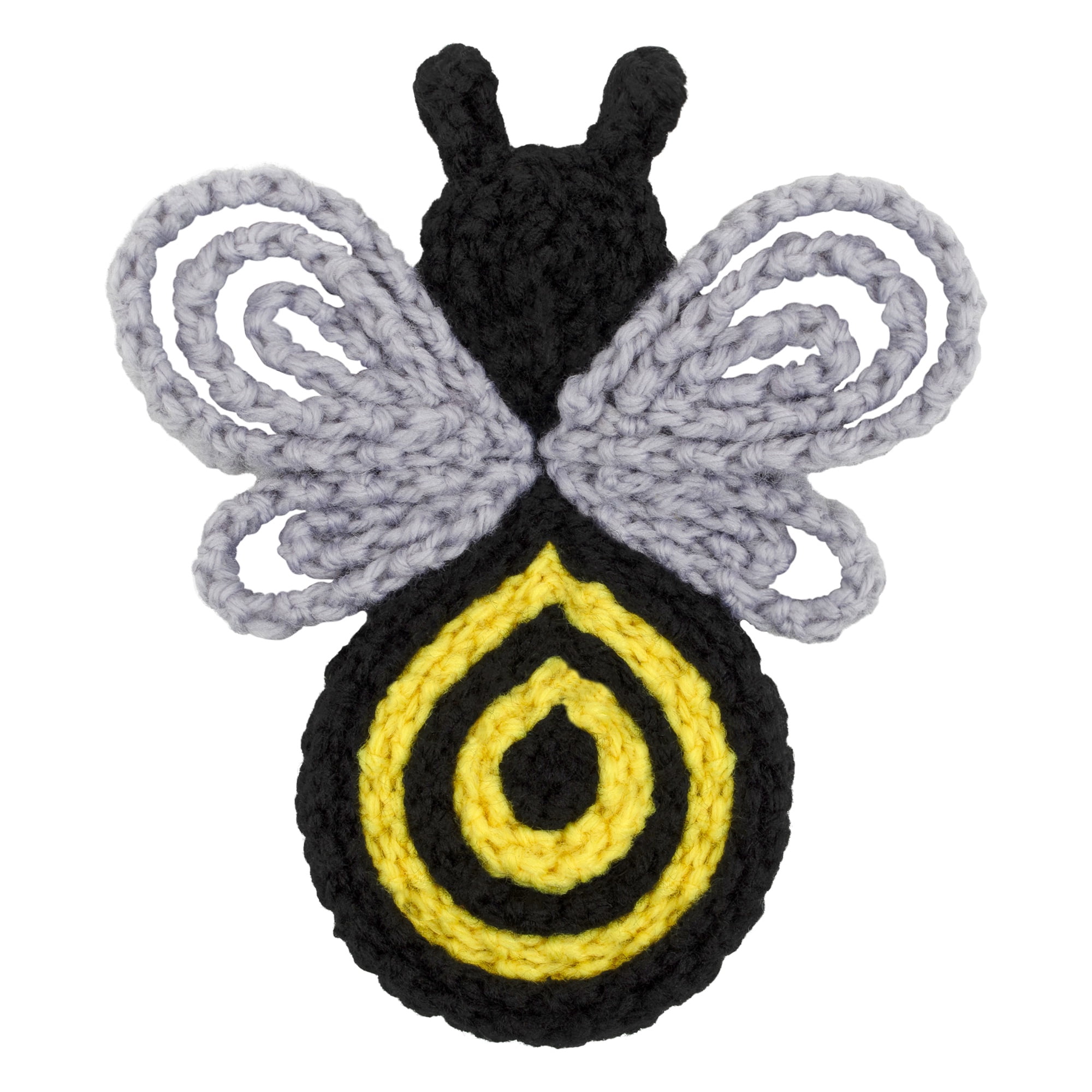Create It Beginner Crochet Kit, DIY Crochet Starter Kit, Bumblebee, Multicolor, 1 Kit