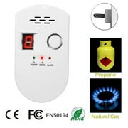 Propane Natural Digital Gas Tester Home Gas Alarm Gas Leak Tester High Sensitivity LPG LNG Coal Natural Gas Leak Tester Alarm Monitor Sensor