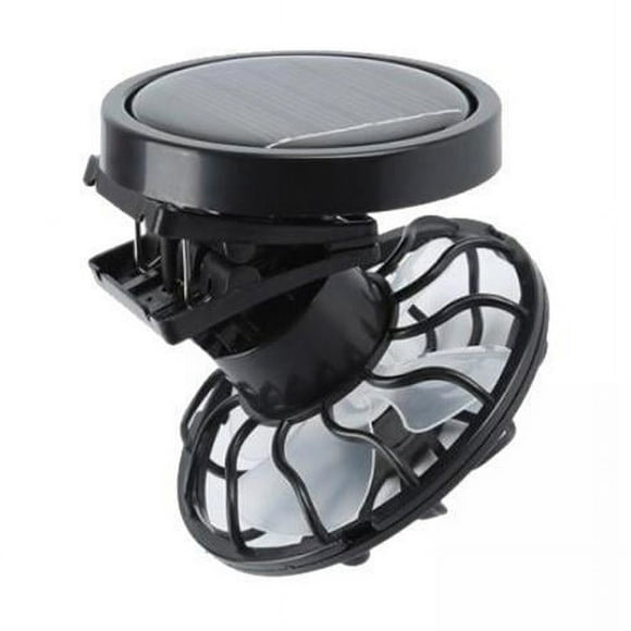 Lipstore 5xSolar Fan Lightweight Small Clip on Hat Fan for Sports Traveling Backpacking