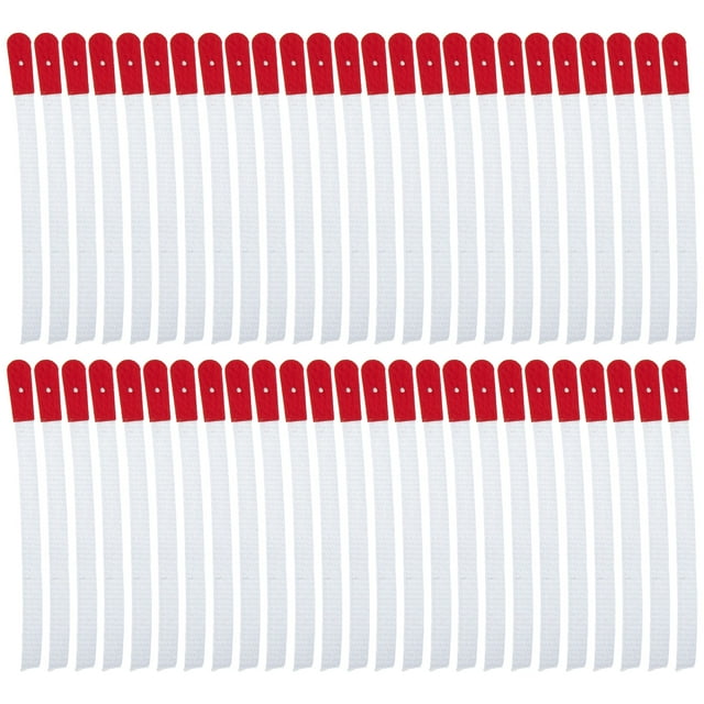 Shisuyan Sangles d'Escalade pour Piano en Tissu Rouge Lot de 50 pour Entretien de Piano