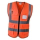 thumbnail image 3 of Chaleco de seguridad premium con protección de advertencia y bandas reflectantes, transpirable., 3 of 9