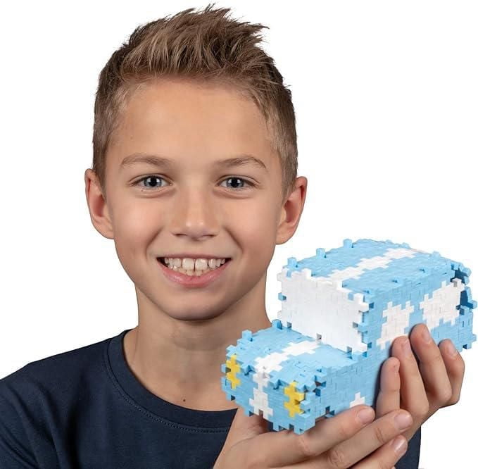 Plus-Plus - Apprendre à Construire Pastel - 400 Pièces - Jeu de Construction Créatif - Mélange de Couleurs Pastel et Néon dans une Boîte - Enfants de 5 à 12 Ans