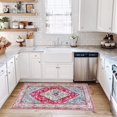 thumbnail image 3 of HAHDAXIA Persian Kitchen Rug 2x3 Rug Washable Area Rugs Small Throw Entryway Rug Non-Slip Kitchen Mats for Floor, Indoor Door Mat for Entry, Accent Distressed Rugs for Bedroom Bathroom Office, 3 of 7
