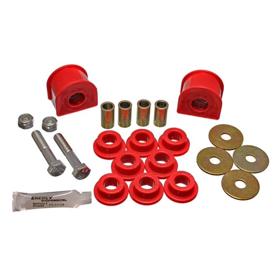 Energy Suspension 4.5146R Polyurethane 22mm Rear Sway Bar Bushings Red Fits select: 1997-2001 FORD EXPEDITION, 1998-2001 LINCOLN NAVIGATOR