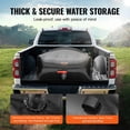 thumbnail image 5 of Portable Water Storage Bladder 142.7 Gal (540L) Collapsible PVC Water Tank - Emergency, Outdoor, Camping & RV Use - Black, 5 of 7