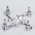 thumbnail image 1 of OUNONA 4Pcs Silver Zinc Alloy Inline Bass for Bass Guitar Performance, 1 of 3
