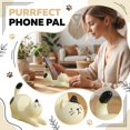thumbnail image 2 of Cute Cat Shape Cell Phone Holder, Creative Desktop Decorative Ornament, Universal Tablet Stand for Desk and Tabletop Home Office Decoration Accessories, 2 of 6
