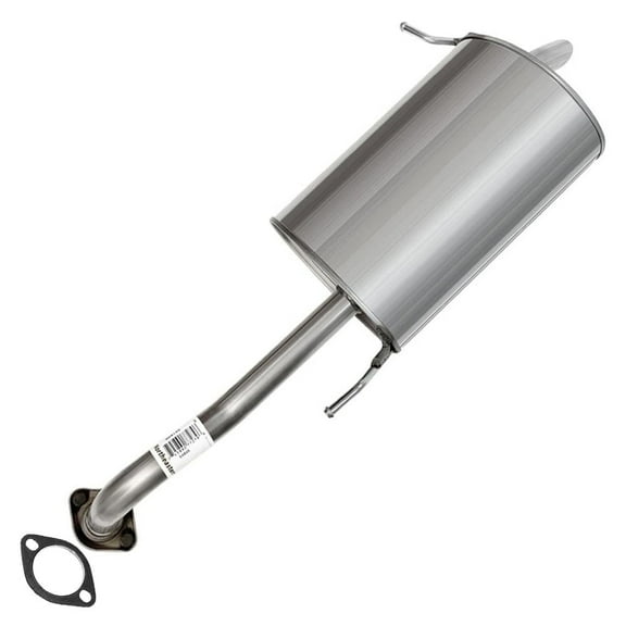 Stainless Steel Exhaust Muffler Tailpipe Fits 2011-2016 Hyundai Elantra 1.8L - Direct Fit