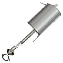 Stainless Steel Exhaust Muffler Tailpipe Fits 2011-2016 Hyundai Elantra 1.8L - Direct Fit