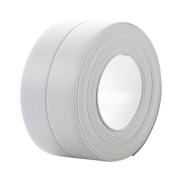 Cinta adhesiva para cocina Lmueinov, resistente a la humedad para fregaderos de cocina y baño, inodoro con juntas elegantes, esquina de pared, tira de sellado, tira adhesiva para utensilios de cocina