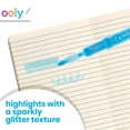 thumbnail image 3 of OOLY Oh My Glitter! 6 Sparkly Neon Highlighters for Kids, Quick Drying and No Bleed, 3 of 6