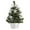 Silver, variant on Slhenay Mini Christmas Tree Small Christmas Trees with Pinecones Balls Bowknot for Xmas Holiday Party Tabletop Home Decor (Silver)