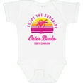 thumbnail image 3 of Inktastic Summer Enjoy the Sunshine Outer Banks North Carolina in Pink Boys or Girls Baby Bodysuit, 3 of 5