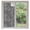 Gray, variant on Window Privacy Film Dark Grey Botanical Stained Glass Window Film Decorative Sun Block Window Cover Vintage Floral Plants Branch Window Clings Static Adhesive Sticker for Bathroom 19.6"x39.3"