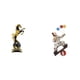 thumbnail image 1 of Figura de caballo, estatua moderna, escultura, colección, adorno de mesa, estatuilla de animal, centro de mesa para dormitorio, chimenea, sala, 1 of 8