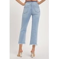 thumbnail image 2 of RISEN Full Size High Rise Raw Edge Crop Jeans, 2 of 6