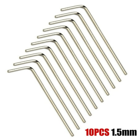 

BAMILL 10pcs L-type Hex Wrench Hexagon Wrench Key Wrench Optional 1.5-6mm