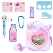Real Littles Liquid Charms, Liquid Filled Micro-Sized Backpack, Reveal 6 Cute, Tiny Animal Themed Stationery Surprises, Styles Vary, Ages 6+