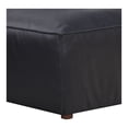 thumbnail image 4 of MOE'S Home FORM OTTOMAN VANTAGE BLACK LEATHER, 4 of 4