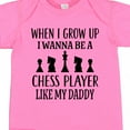 thumbnail image 4 of Inktastic Future Chess Player Like Daddy Boys or Girls Baby Bodysuit, 4 of 5