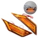 thumbnail image 3 of Lámpara de hoja de señal de giro LED Lámparas de señal de giro secuencial Luces de posición laterales indicadoras para Civic 16-18, fácil de naranja Macarena Señal de giro, 3 of 8