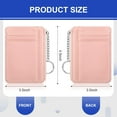 thumbnail image 2 of BlinkLLX 2 Pcs Slim Minimalist Wallet Leather Front Pocket Wallets RFID Blocking Wallets for Women Credit Card Holder for Work Travel, 2 of 11