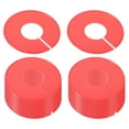 thumbnail image 1 of Uxcell 30 Paquete Divisores de Ropa para Closet Separadores Redondos en Blanco Color Rojo, 1 of 5