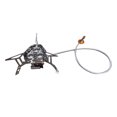 thumbnail image 1 of Clearance Windproof Camp Stove, Hollow Furnace Portable Camping Stove 3 Core Foldable Bracket Portable For Hiking, 1 of 5
