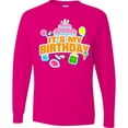 thumbnail image 3 of Inktastic It's My Birthday Long Sleeve T-Shirt, 3 of 5