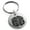 Silver, variant on Stainless Steel Letter G Initial 3D Cube Box Monogram Engraved Small Medallion Circle Charm Keychain Keyring