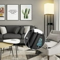 thumbnail image 3 of Pazzo 60” 2 Charging Ports and 1 Power Outlet Shelves Floor Lamp, Matt Black, 3 of 11