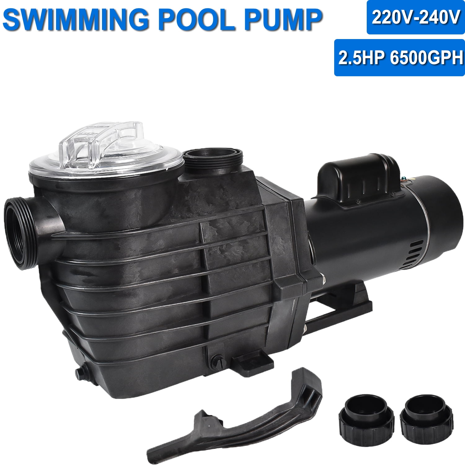 iMeshbean 2Speed 2.5HP Motor Swimming Pool Pump, 230V 9000GPH/4140GPH