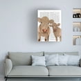 thumbnail image 3 of Fab Funky 'Cow Duo Cream Looking at You Book Print' Canvas Art, 3 of 3