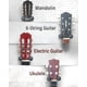 thumbnail image 4 of Soporte de pared para guitarra Stage Rocker Classic Matte Black, 4 of 7