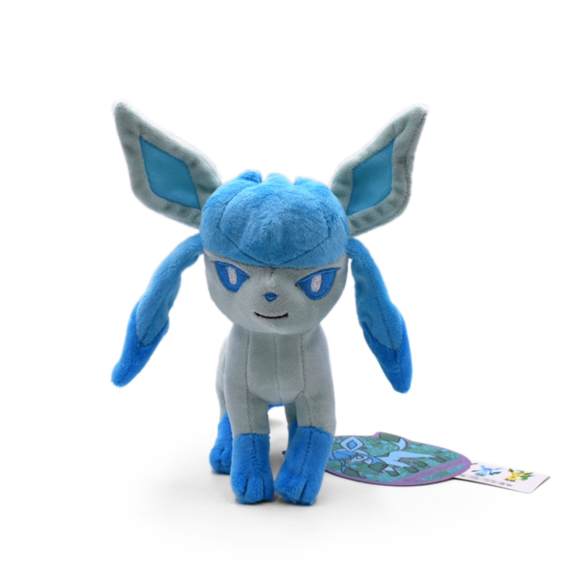 SARZI 7 Inch Glaceon Standing Plush P0KEM0N All Star Stuffed Toys, Fluffy  Dolls [2022 New] Ages 3-8 Years