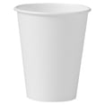 thumbnail image 2 of 378W2050 Single-Sided Paper Hot Cups, 8oz, White, 50/Bag, 20 Bags/Carton, 2 of 2
