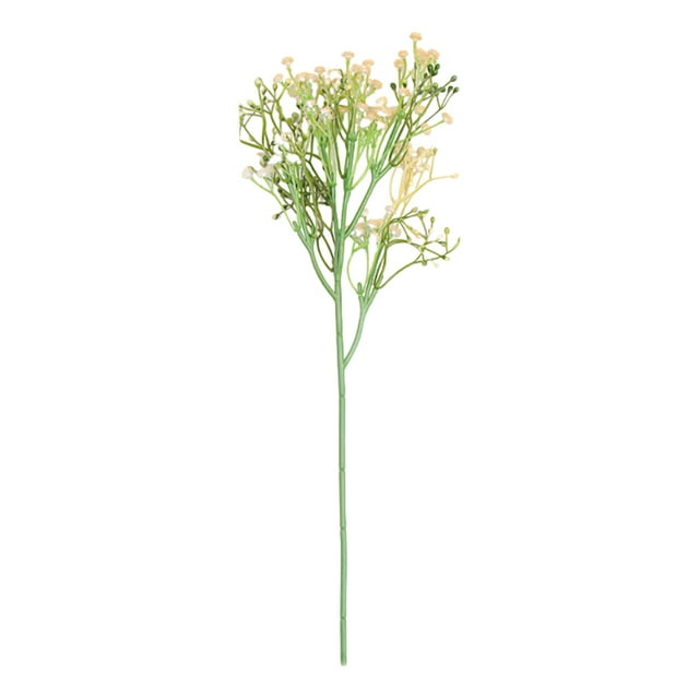 Monstrate 5 piezas añaden un toque de elegancia al hogar con flores artificiales en cualquier ocasión, apariencia realista, plástico Decoración amarillo