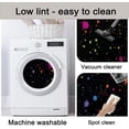 thumbnail image 5 of Vintage Colorful Paint Area Rugs Paint Splatter Multicolor Graffiti Indoor Rugs Machine Washable Soft Carpet for Bedroom Living Room Classroom Office Sofa Mat-4' x 6', 5 of 7