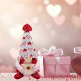 thumbnail image 3 of nvzhuang Valentines Day Plush Gnomes Cute Handmade Gnomes with Envelope/Heart Figurine Tiered Tray Holiday Home Decoration, 3 of 6