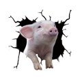 thumbnail image 5 of 3D Piggy Wall Stickers, Creative Window Static Stickers, Self-adhesive Wall Art Decorations, 5 of 5