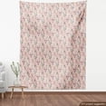 thumbnail image 4 of Ambesonne Floral Art Fabric by the Yard Upholstery, Flower Bouquet Blooms, 10 Yards, Sand Brown and Pale Teal, 4 of 5
