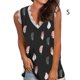 thumbnail image 2 of Jumpingount Chaleco de algodón para mujer, camiseta sin mangas Sexy para vacaciones, boda, moda de verano, Top elegante transpirable, ropa cómoda Type2 NO2 Jumpingount AP010894-65, 2 of 4