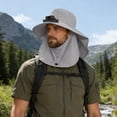 thumbnail image 2 of Kcolen Sun Hats For Men Solar Sun Hat with Built-In Ventilation Fan for UPF 50+ Wide Brim Outdoor Wide Brim Sun Hat, 2 of 7
